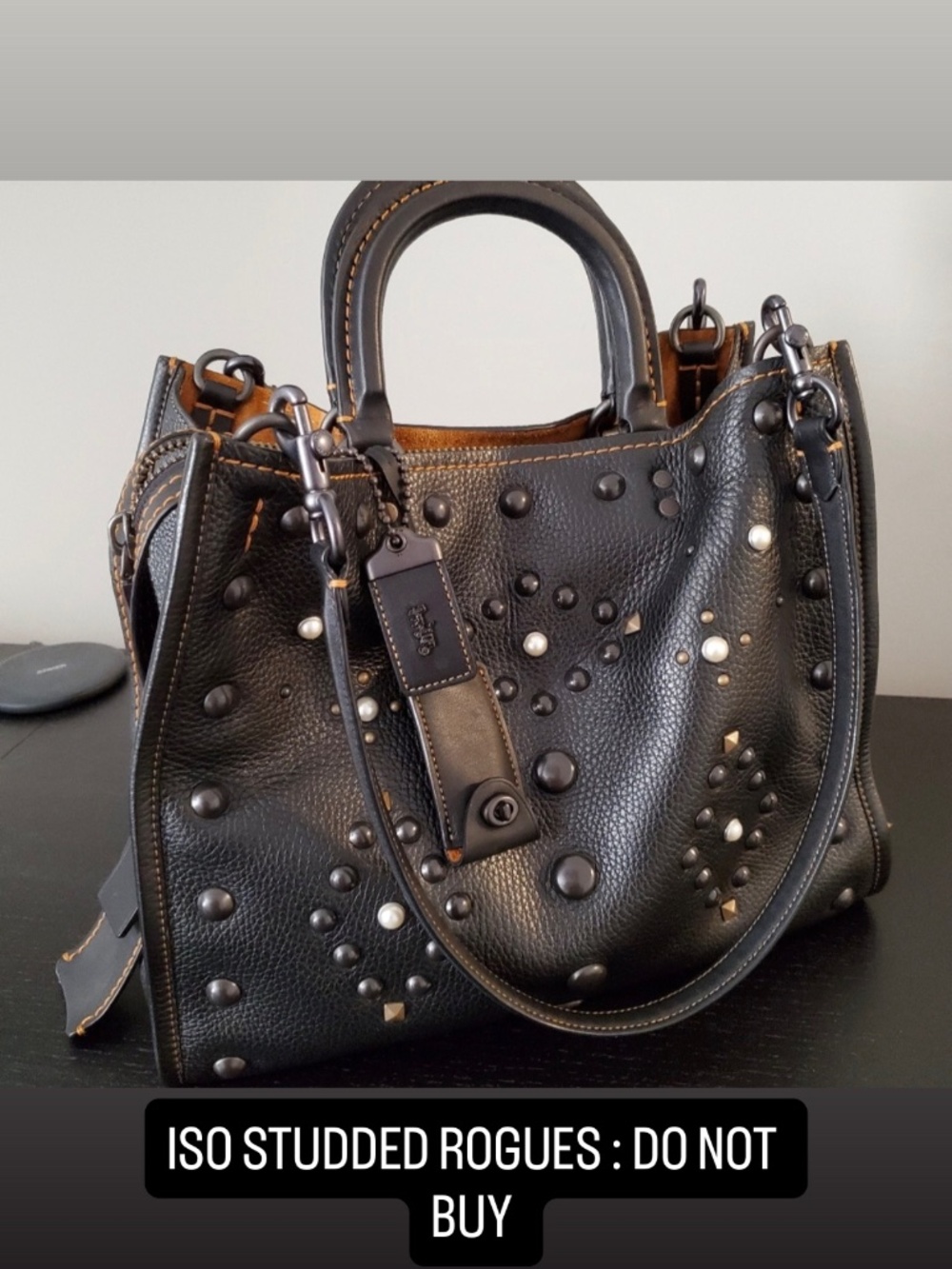 ISO STUDDED WESTERN ROGUE
